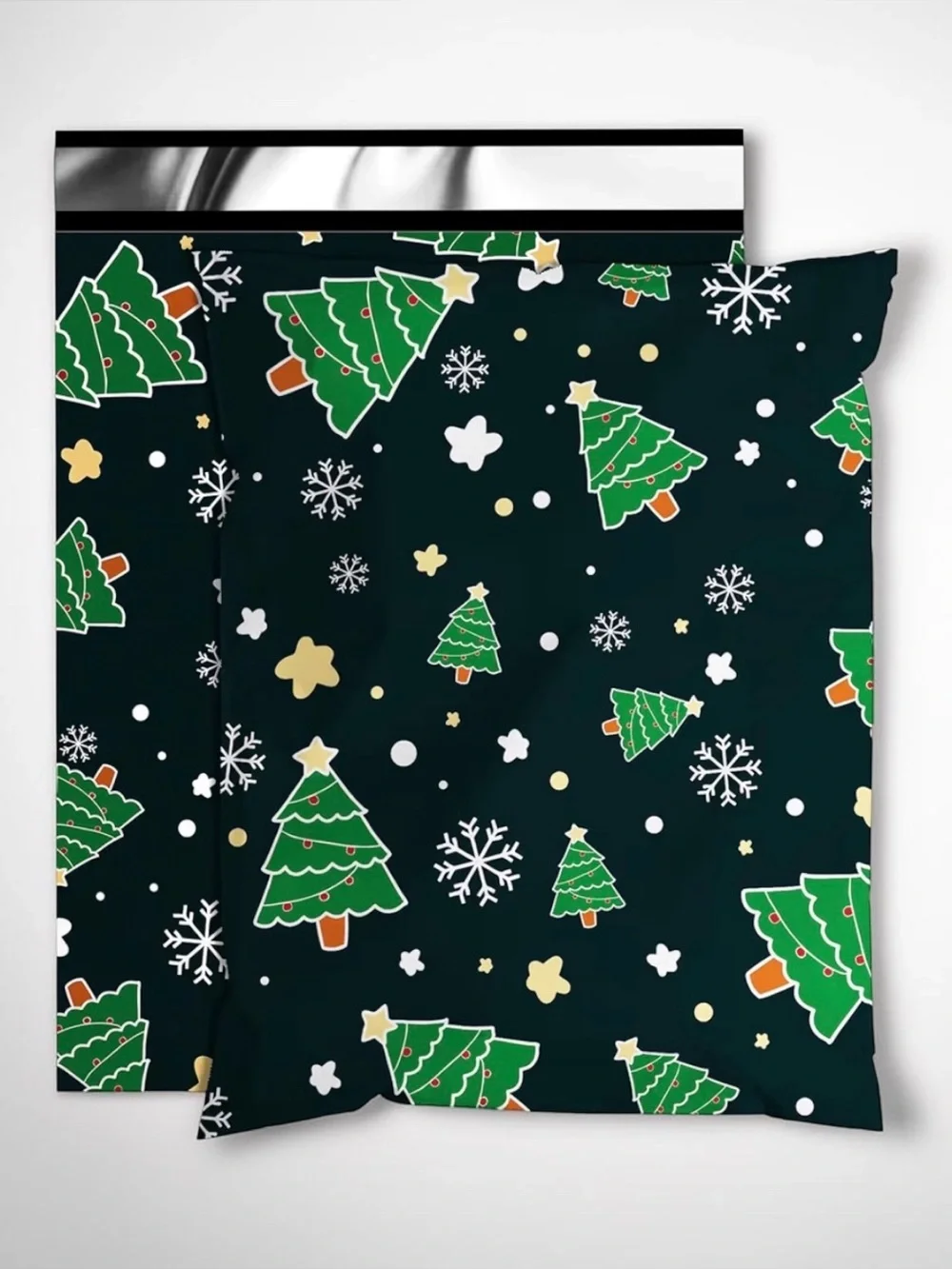 Christmas Tree Poly Mailers 10”x13” - 15ct